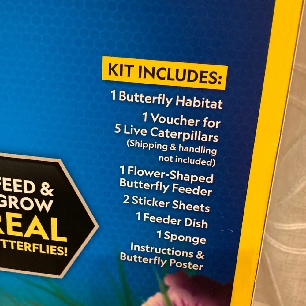 National Geographic Butterfly Growing Kit